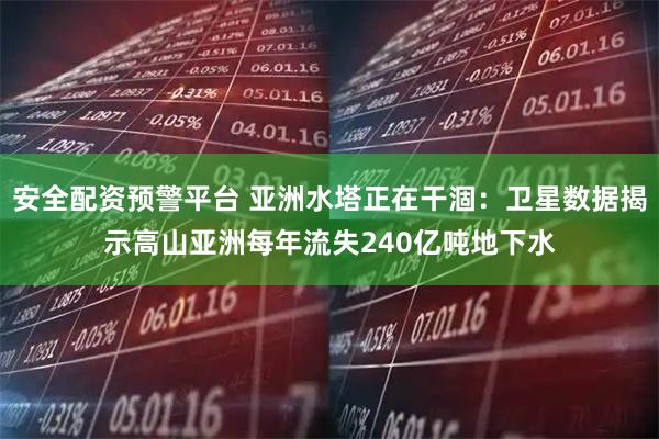 安全配资预警平台 亚洲水塔正在干涸：卫星数据揭示高山亚洲每年流失240亿吨地下水
